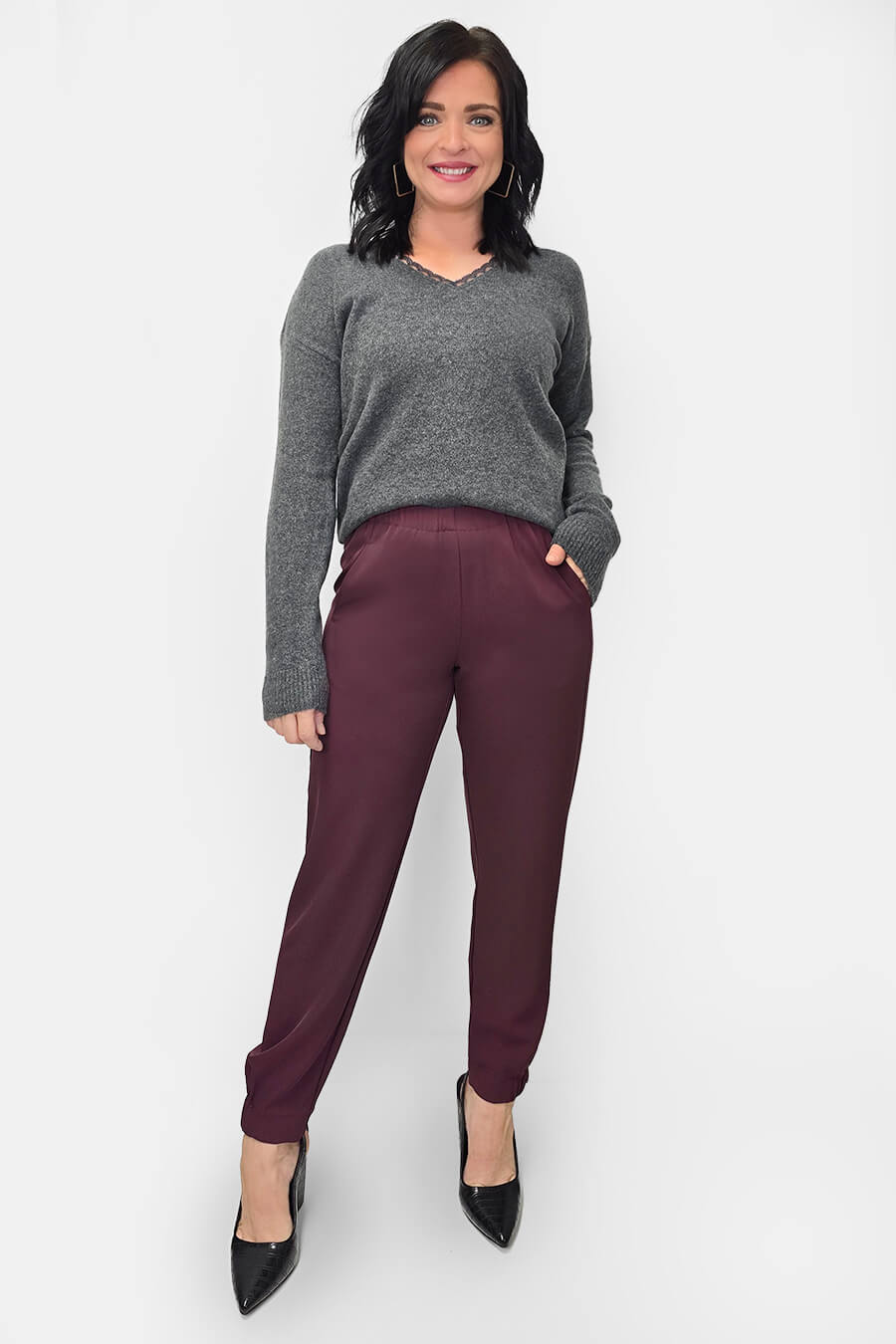 Pantalon jogger COLLECTION VICKIE - Agate - COLLECTION VICKIE