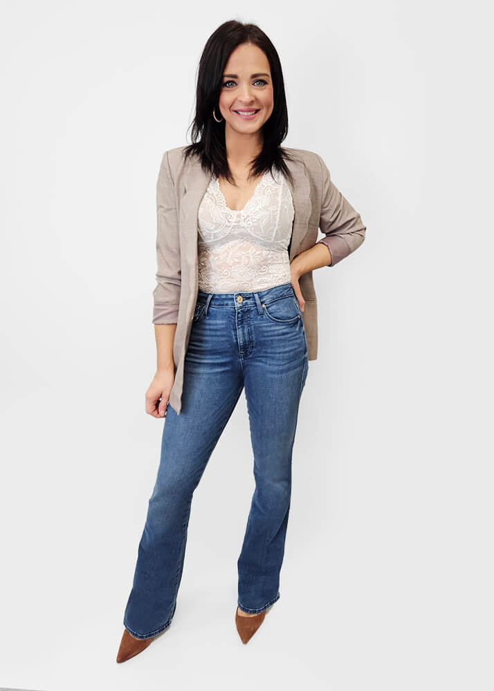Jeans taille haute GUESS - WBYA0LD4LT0 - Guess