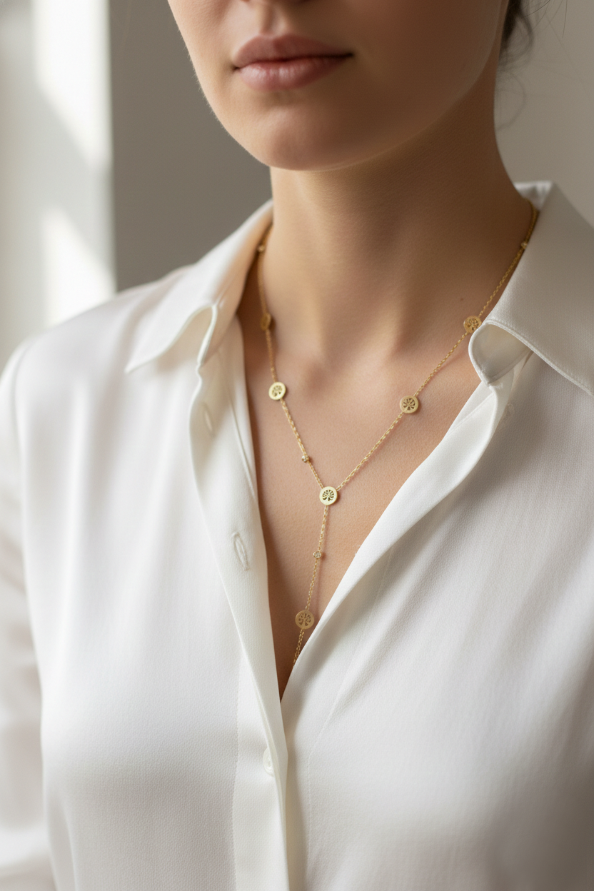 Collier en acier inoxydable - BELL007 - 