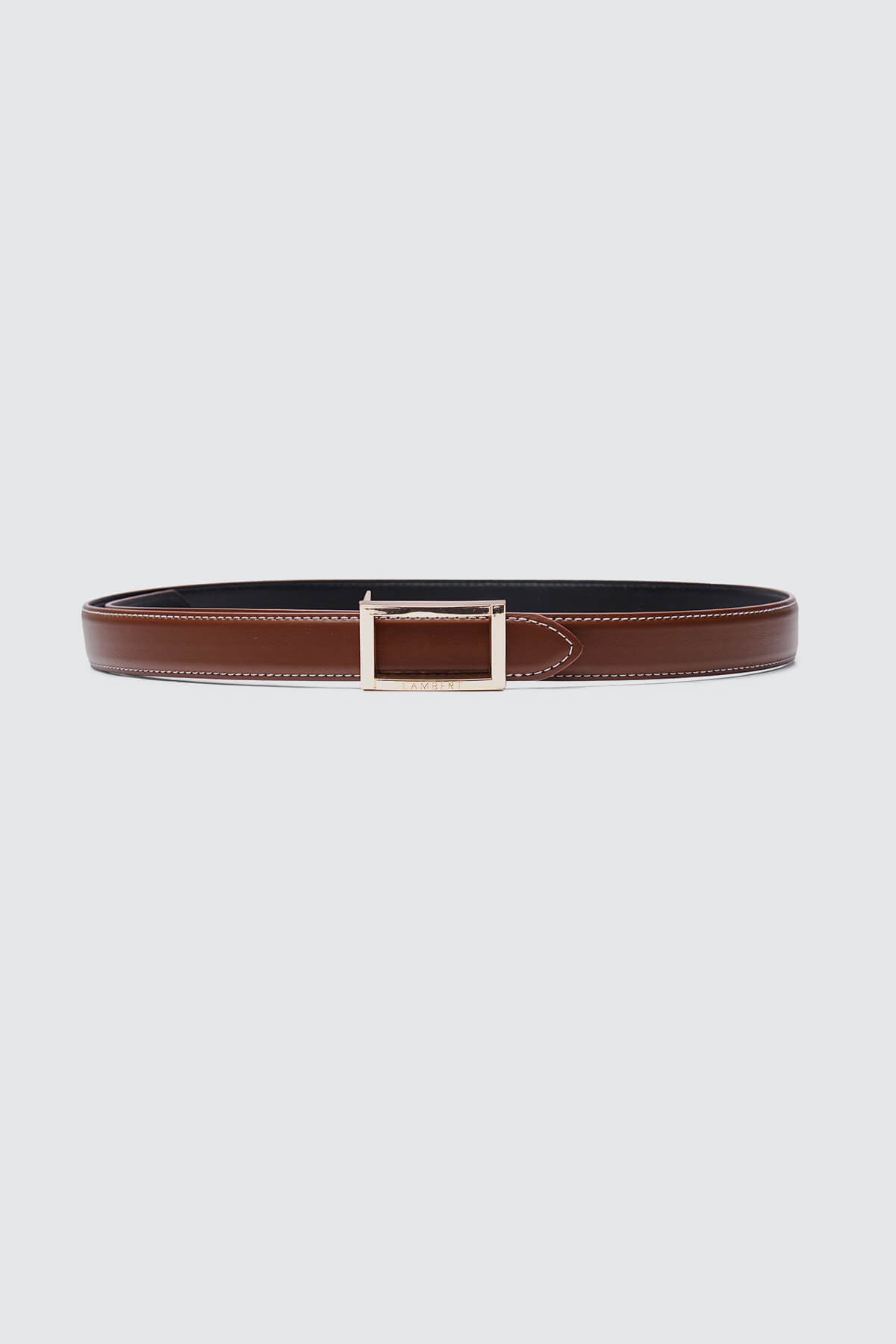 Ceinture réversible cuir vegan LAMBERT - CARA - 
