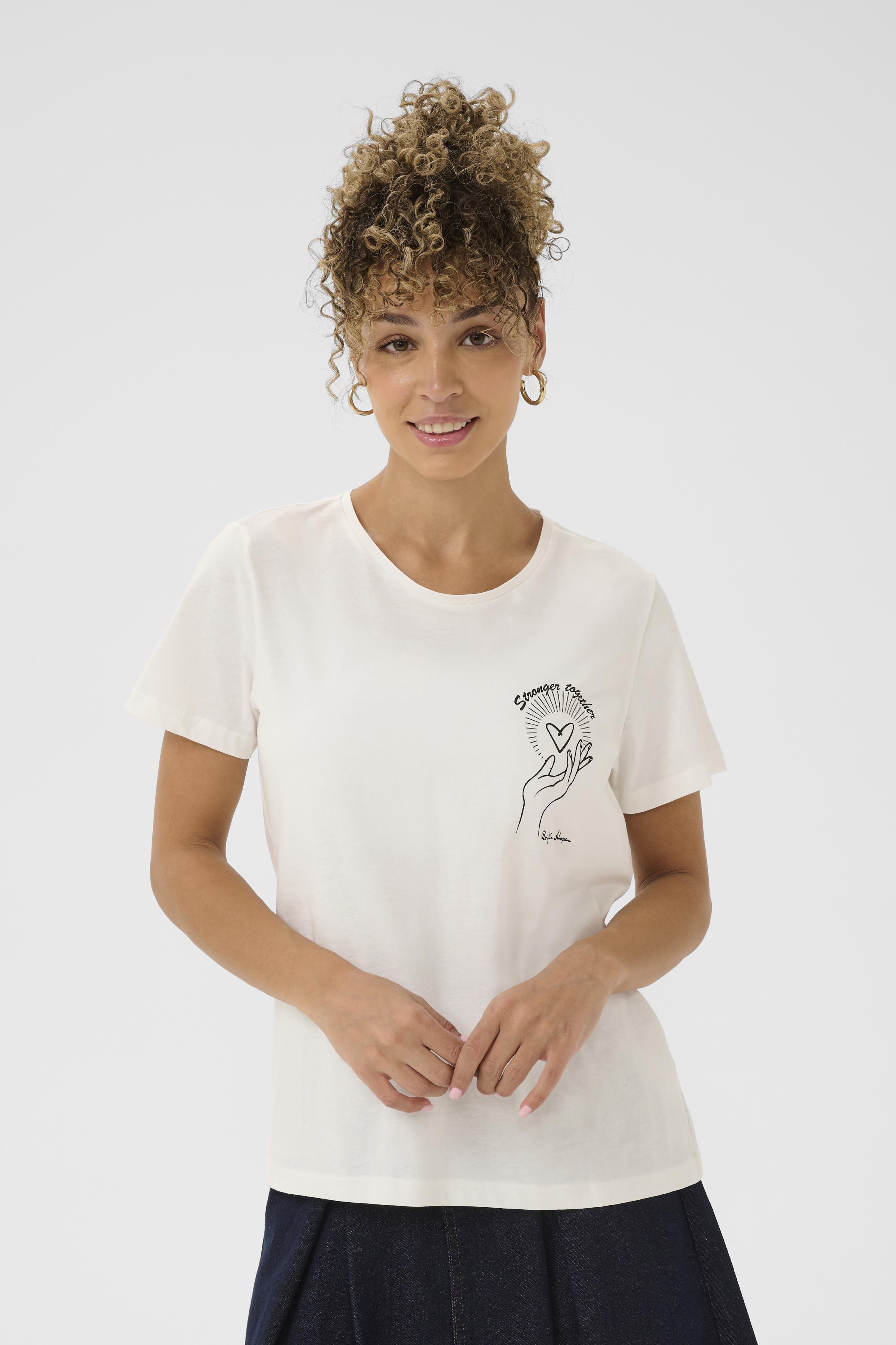 T-Shirt CREAM - 10614116 - Cream