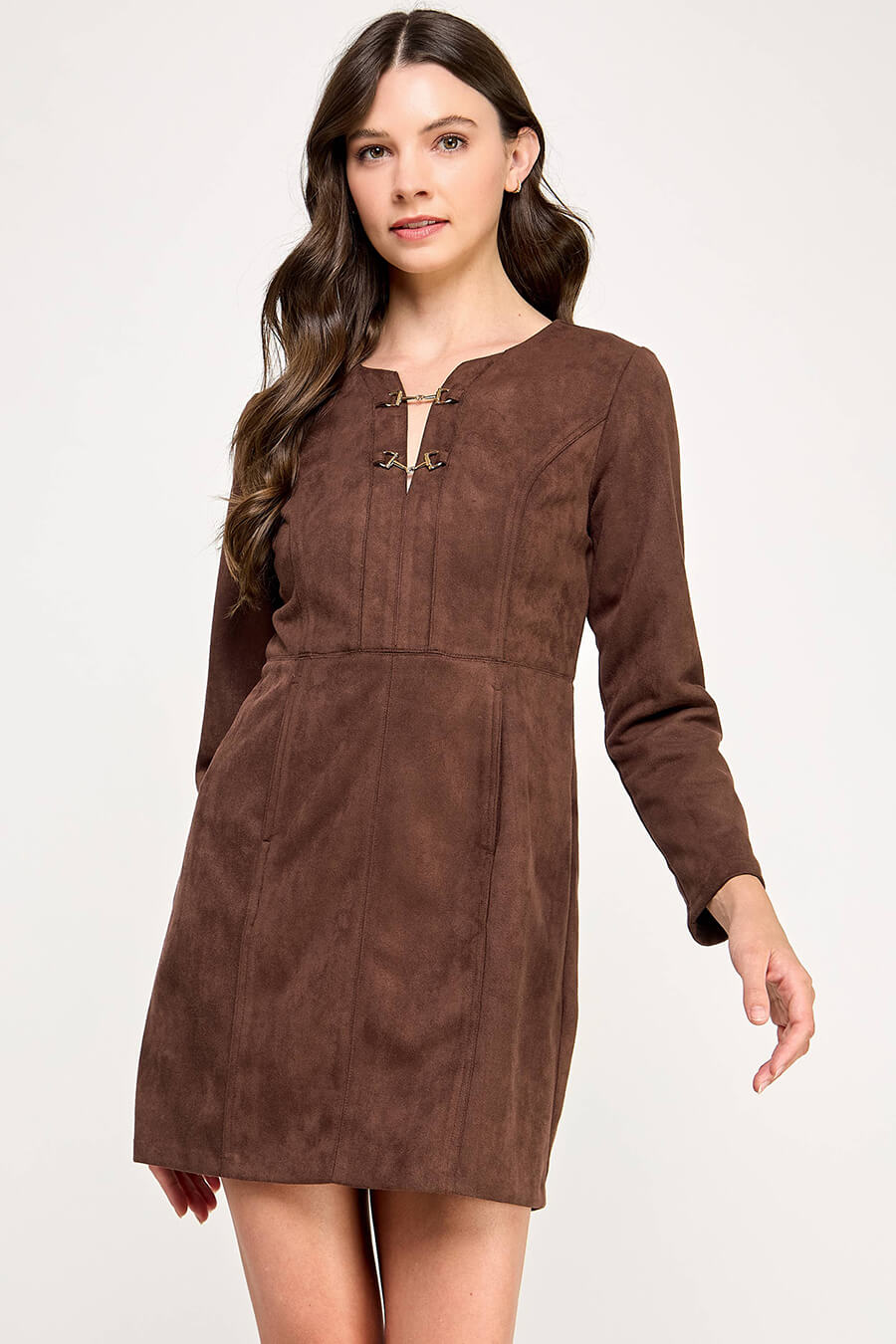 Robe en suède ORIGINALITÉS - ELL1374 - Originalités