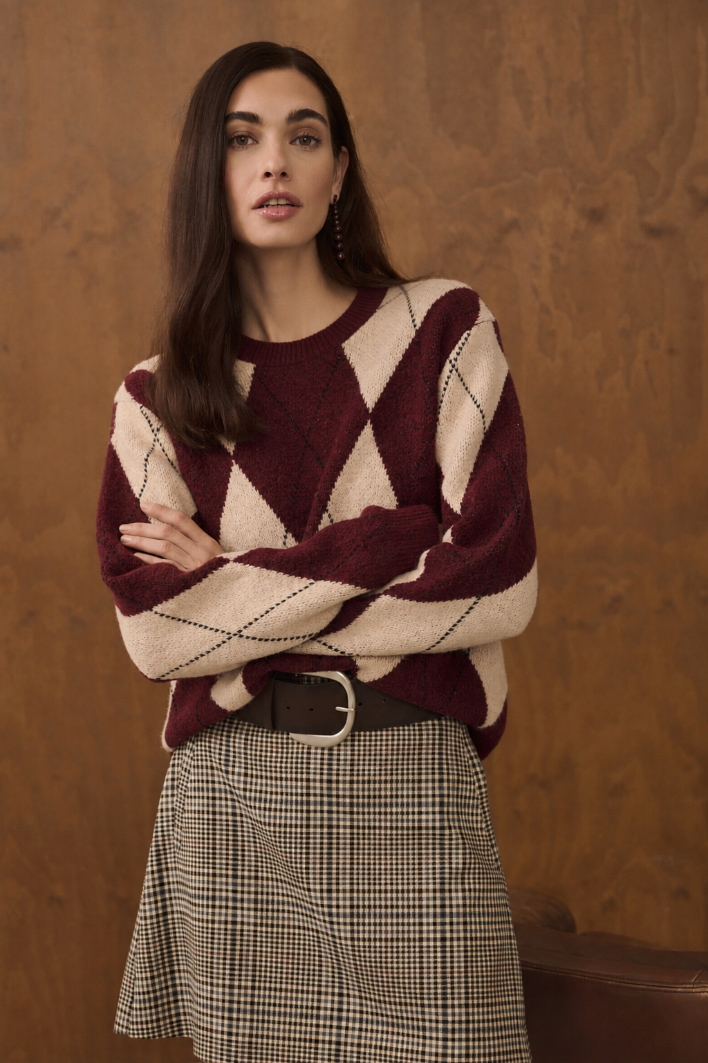 Tricot CULTURE ARGYLE - 50113500 - Culture