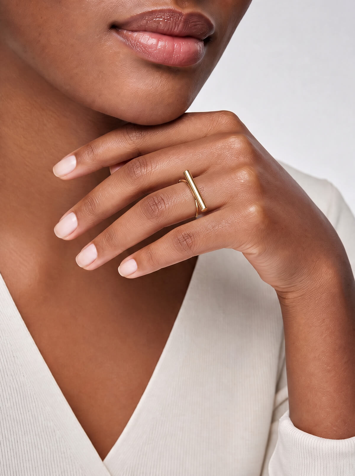Bague en acier inoxydable - BU3482 - BAGUES