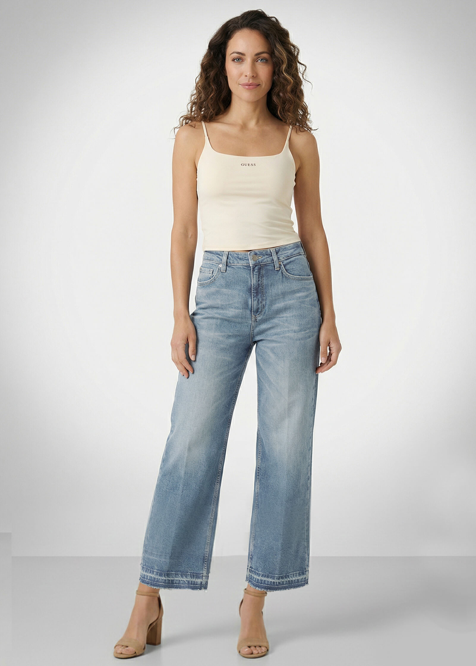 Jeans GUESS G11 WIDE LEG - W5BA2ZD5RA4 - Guess