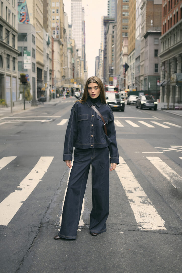 Jeans taille haute CULTURE - 50112270 - Culture