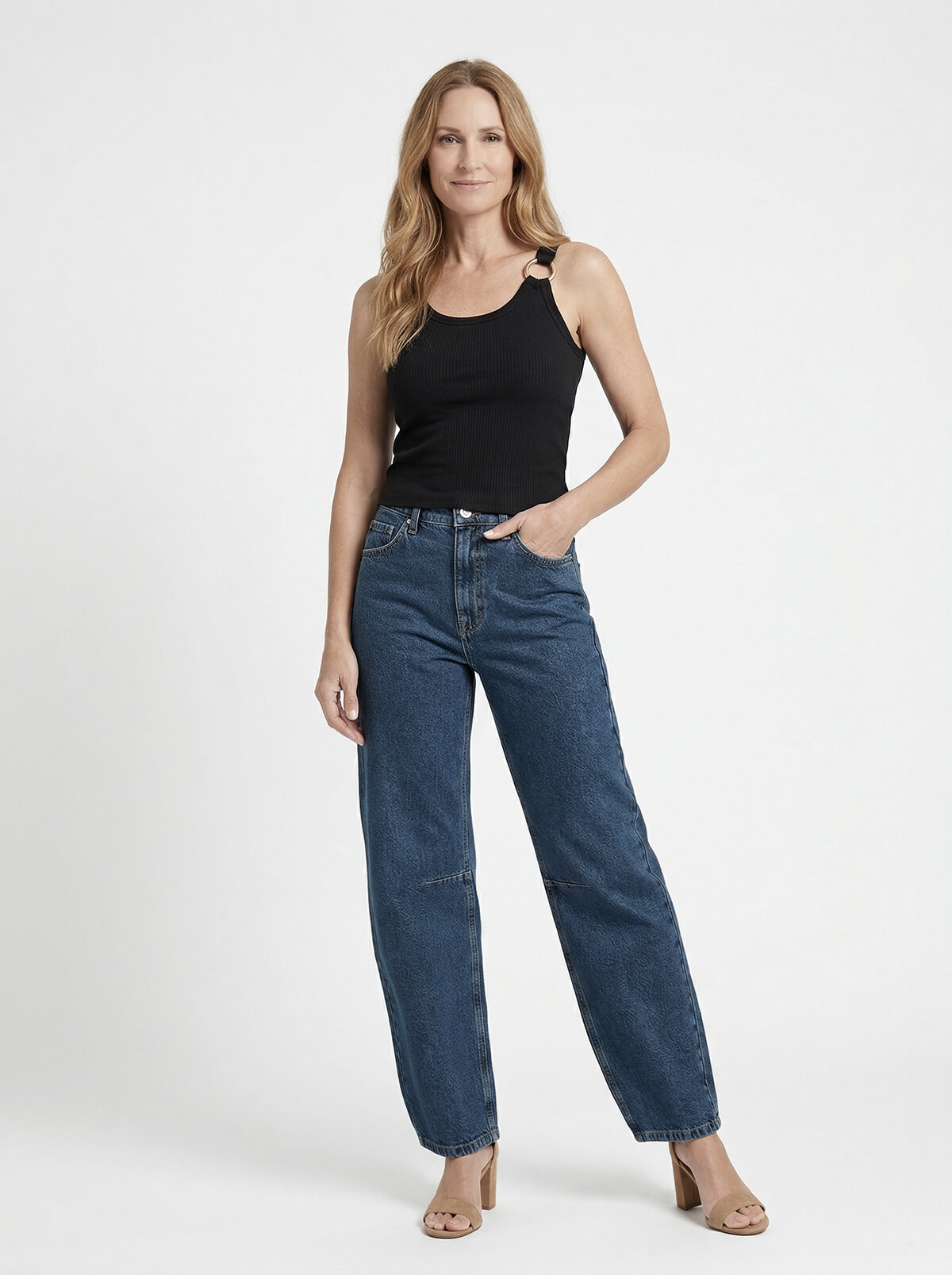 Jeans Barrel LOLA JEANS - DYLAN-CSB - LOLA DENIM