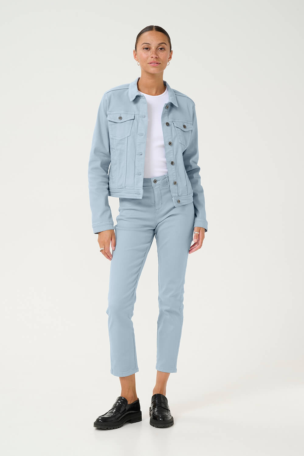 Jeans taille régulière KAFFE - 10506253 - KAFFE