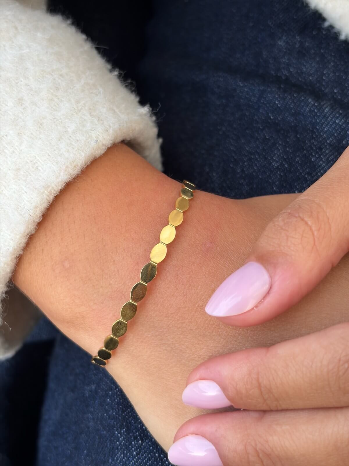 Bracelet en acier inoxydable - BRA203 - 