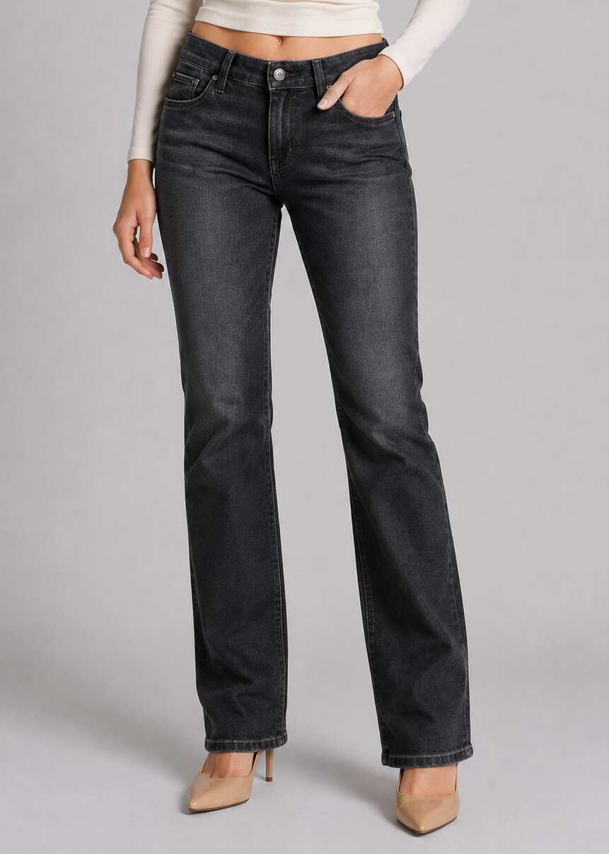 Jeans GUESS STRIGHT MID