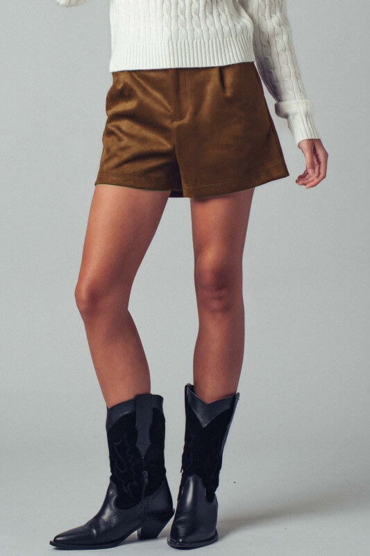 Short en suède ORIGINALITÉS - MF7397 - Originalités