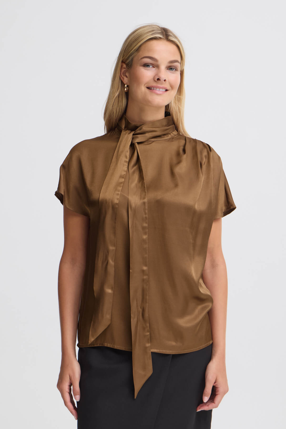 Blouse FRANSA SHINY - 20618496 - Fransa