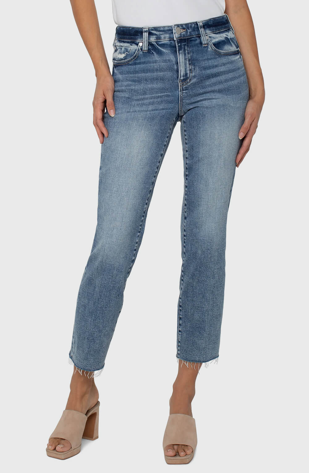 Jeans Liv taille régulière LIVERPOOL - LM7855F88 - LIVERPOOL