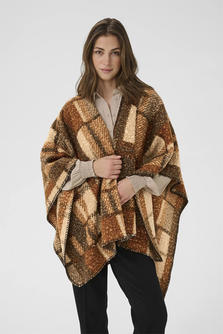 Poncho CREAM - 10614289 - Cream