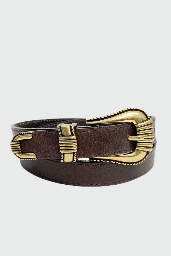 CEINTURE EN CUIR - B28301 - 