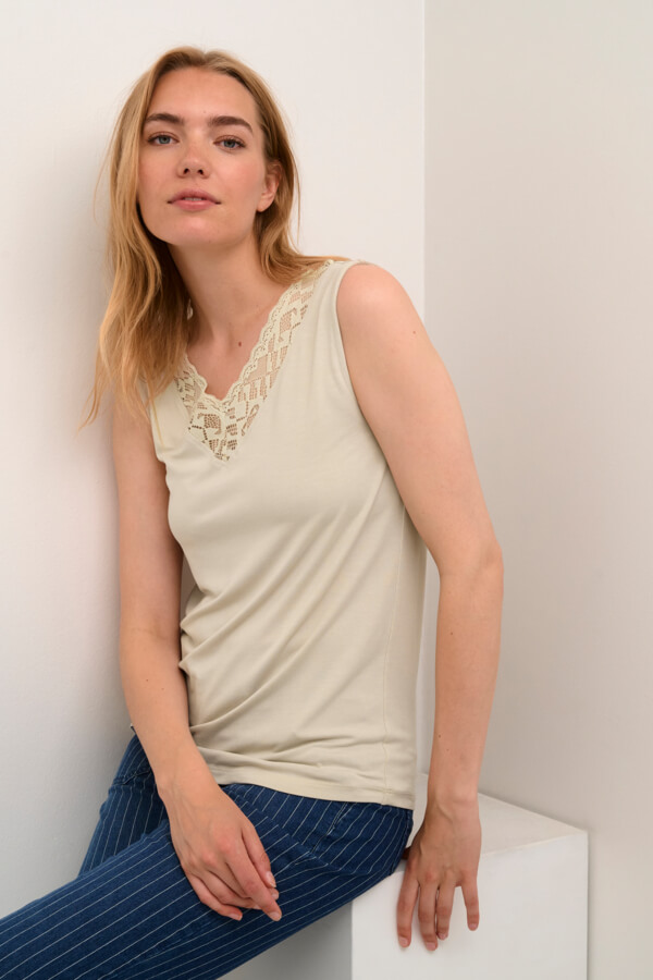Camisole CREAM - 10611087 - Cream