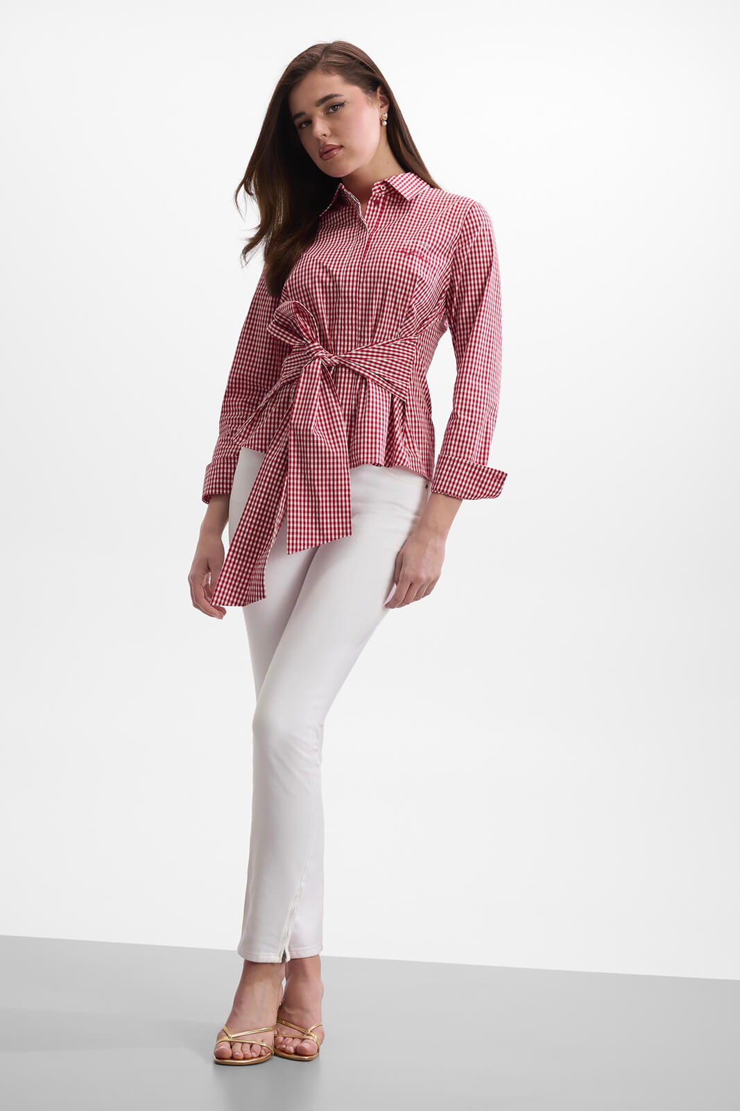 Chemise GUESS VICHY MARILYN - W6YH98W4635 - Guess