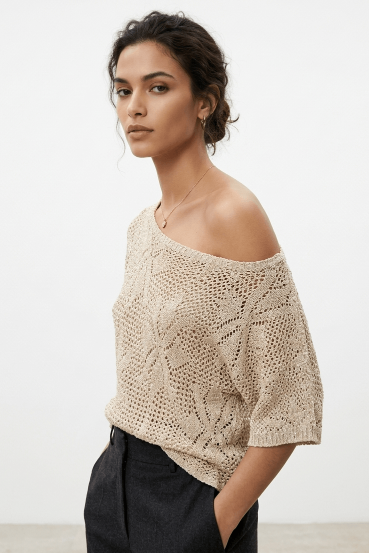 Haut en maille VERO MODA VMLEILANI - 10343662 - Vero Moda
