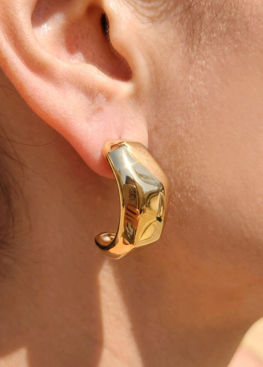 Boucles d'oreilles en acier inoxydable - 887148D - Boucles d'oreilles