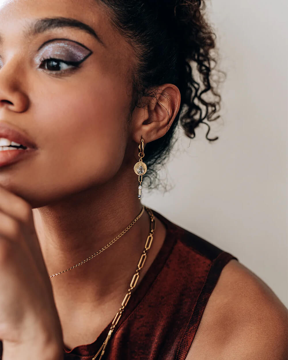 Boucles d'oreilles WELLDUNN - Renaud - Boucles d'oreilles
