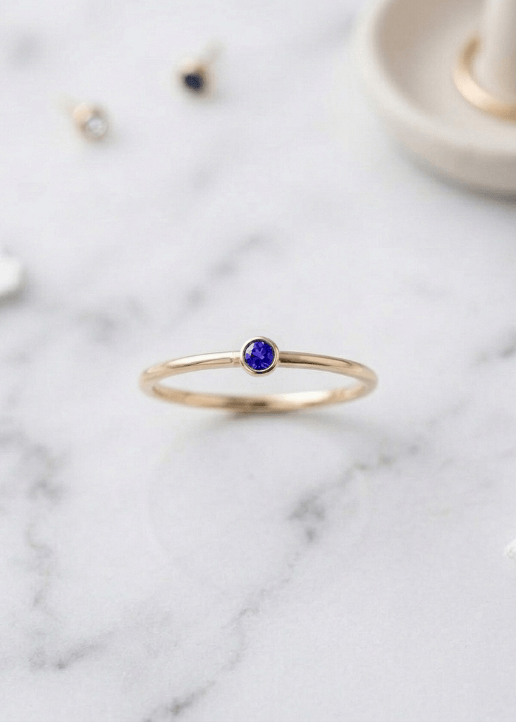 Bague couleur naissance SEPTEMBRE - BSEP - BAGUES