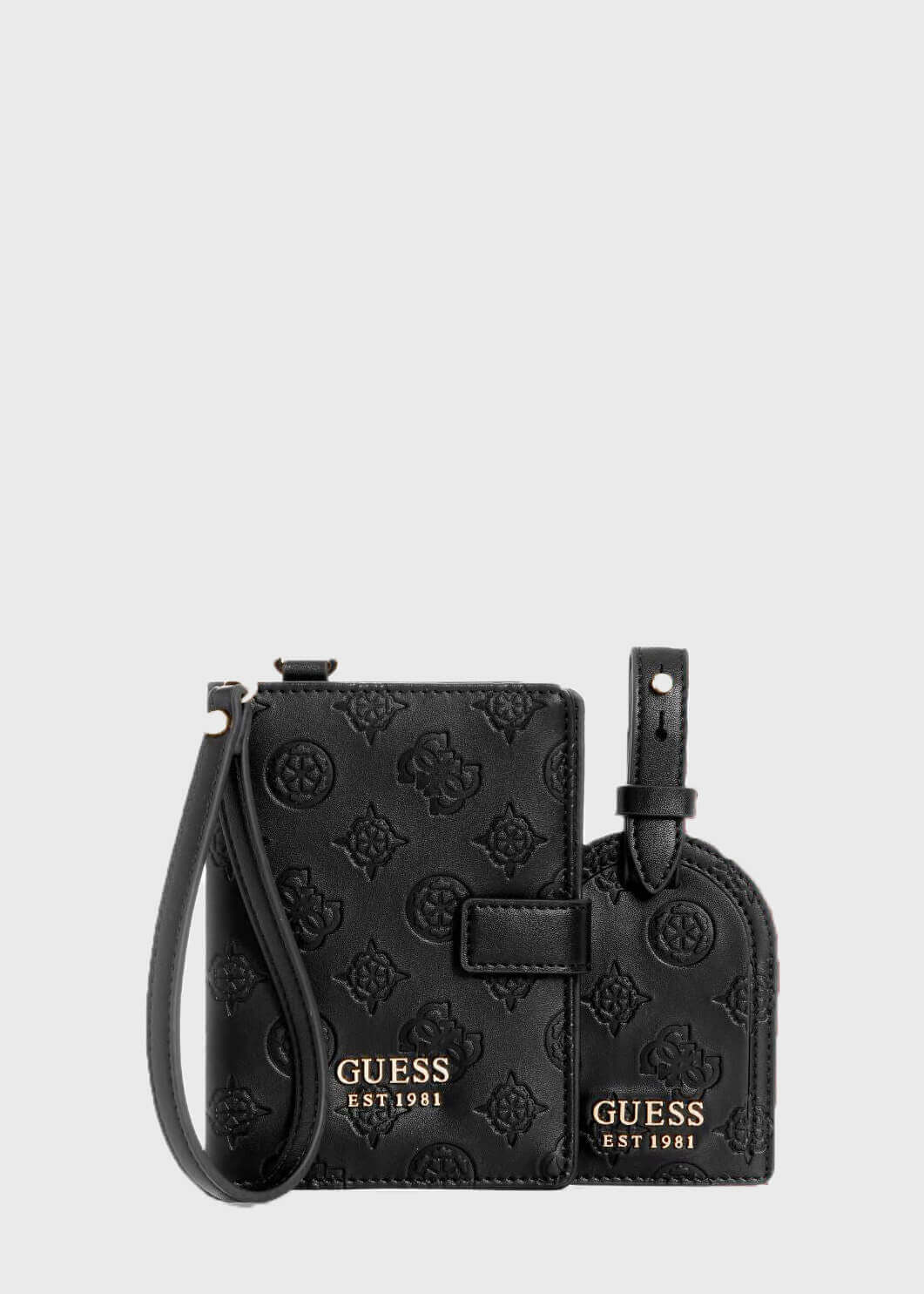 Coffret étui à passeport et porte-étiquette à bagage GUESS - X7452037 - Guess Accessoires 
